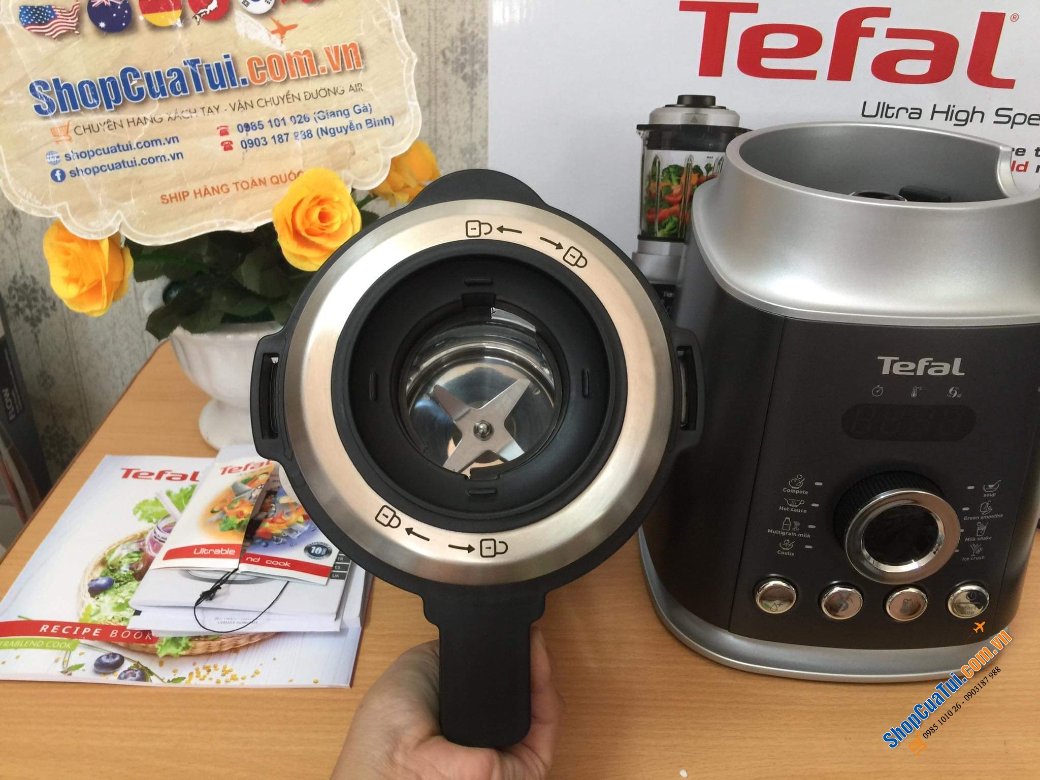 MÁY LÀM SỮA HẠT TEFAL BL962B siêu vượt trội