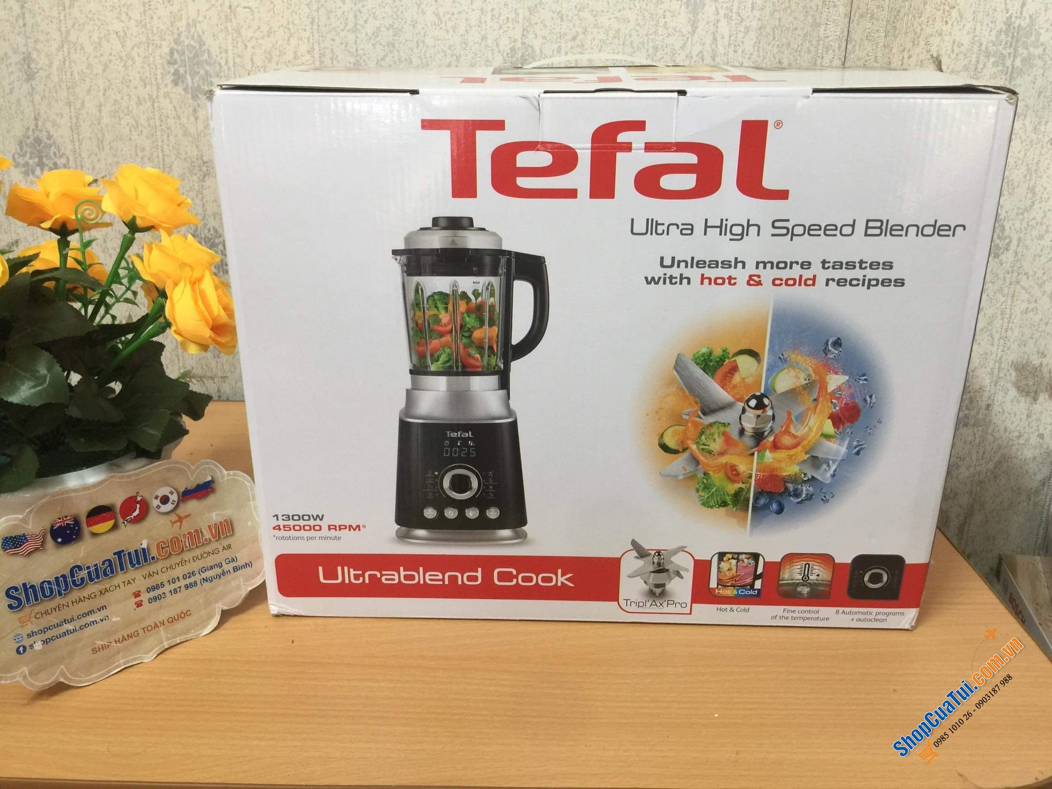MÁY LÀM SỮA HẠT TEFAL BL962B siêu vượt trội