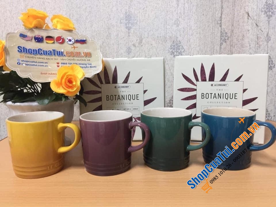 SET 4 CỐC LE CREUSET 100 ML KÈM HỘP BOTANIQUE