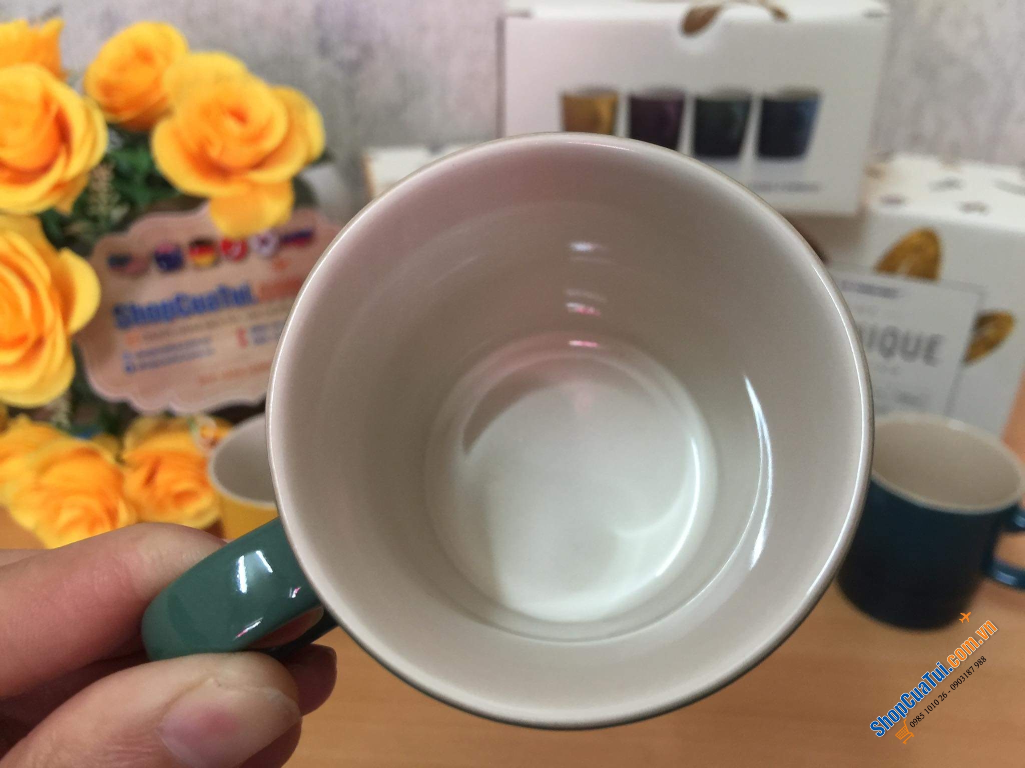 SET 4 CỐC LE CREUSET 100 ML KÈM HỘP BOTANIQUE