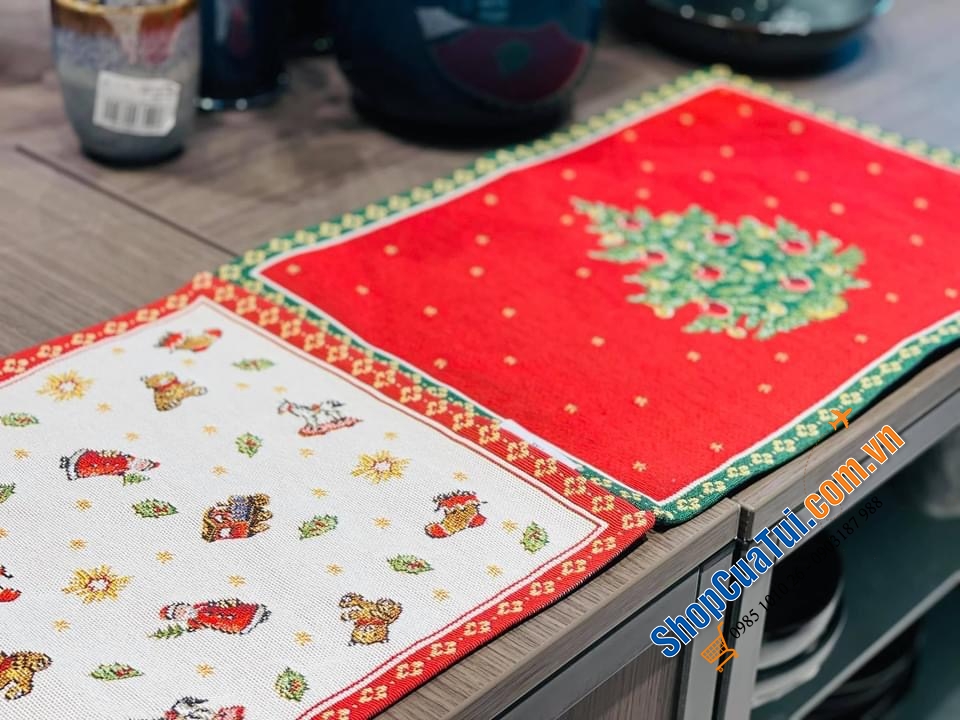 SET 2 TẤM LÓT BÁT ĐĨA VILLEROY BOCH NOEL - Kích thước 48x32 cm