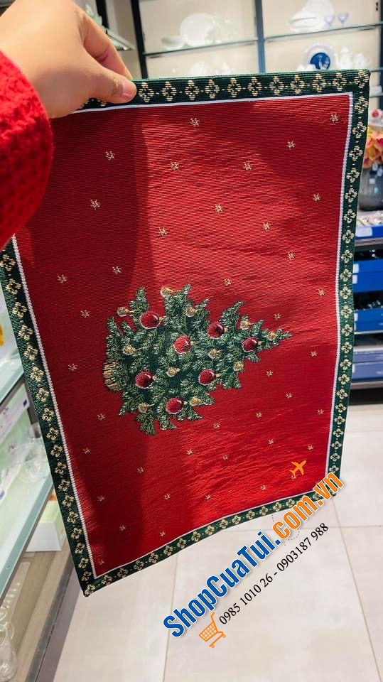 SET 2 TẤM LÓT BÁT ĐĨA VILLEROY BOCH NOEL - Kích thước 48x32 cm