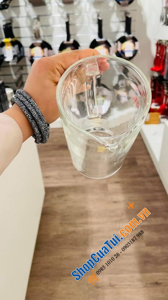 BÌNH THUỶ TINH CÁCH NHIỆT 2 LỚP ZWILLING SORRENTO PLUS 0,8 LIT. - bình thuỷ tinh 2 thành