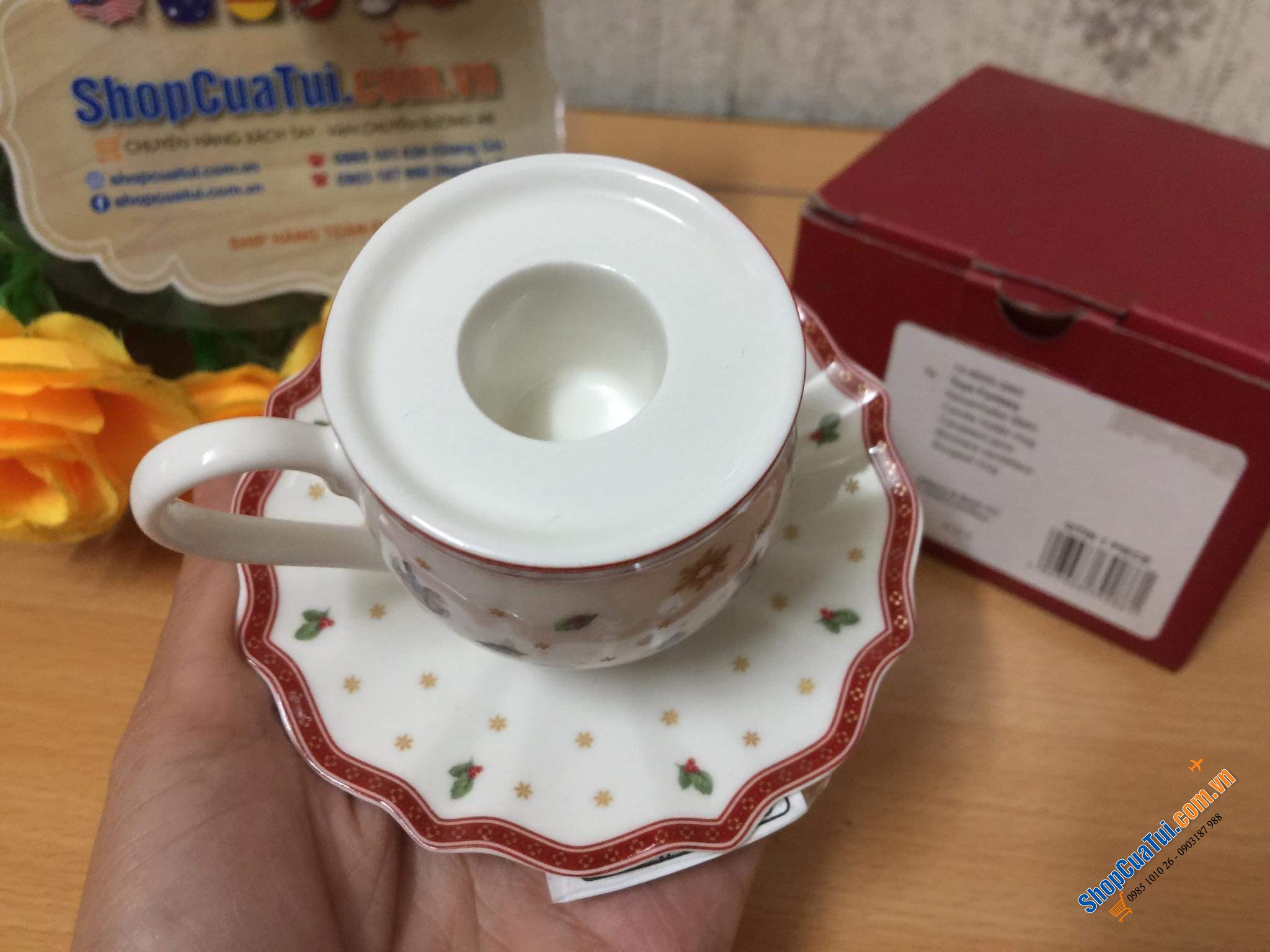 Đế để nến Villeroy Boch Noel
