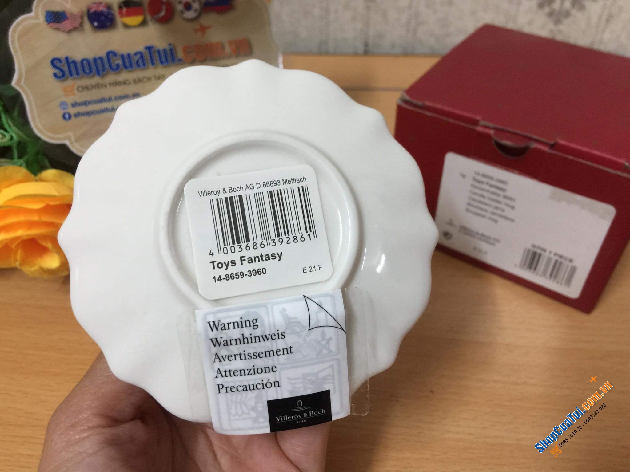 Đế để nến Villeroy Boch Noel