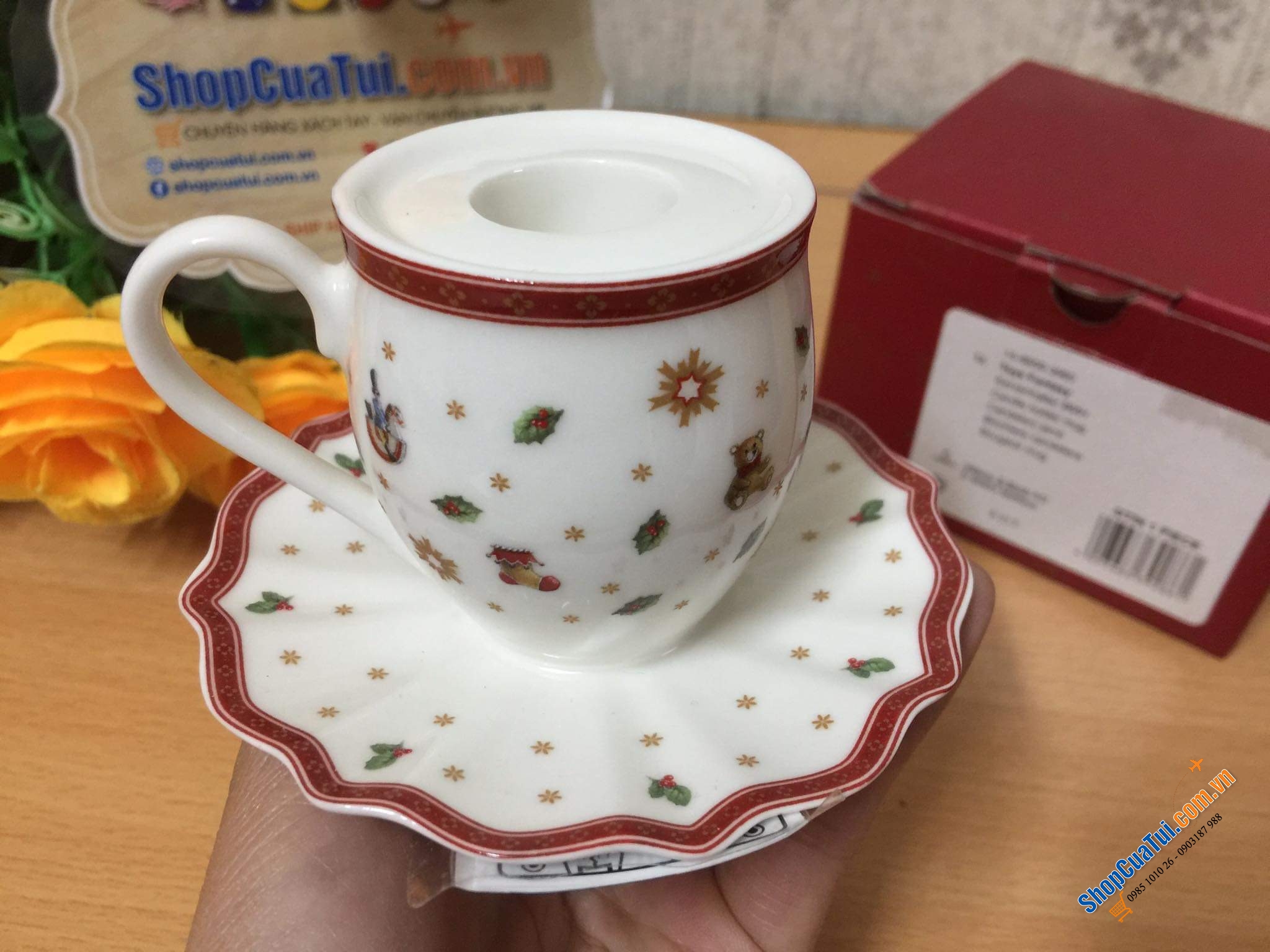 Đế để nến Villeroy Boch Noel