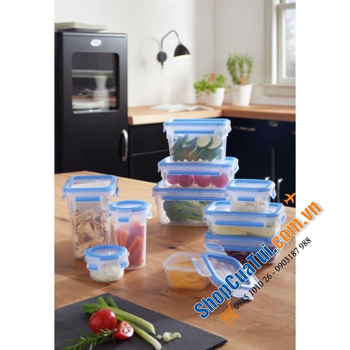 Set Hộp đựng thực phẩm Emsa 10 món.