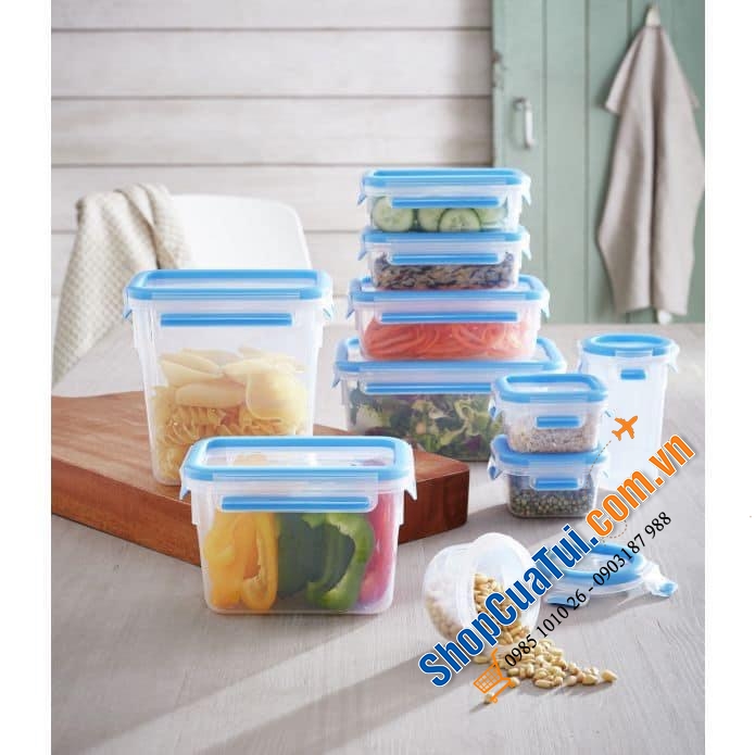 Set Hộp đựng thực phẩm Emsa 10 món.