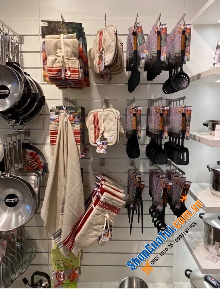 SET 2 MIẾNG BẮC NỒI STAUB - MIẾNG LÓT NỒI ĐÔI STAUB CHẤT LIỆU VẢI - màu đỏ