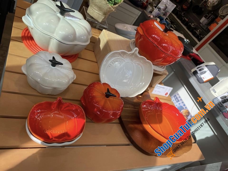 LÓT NỒI BÍ NGÔ,  ĐĨA BÍ NGÔ, ÂU BÍ NGÔ, THÌA NẤU BÍ NGÔ