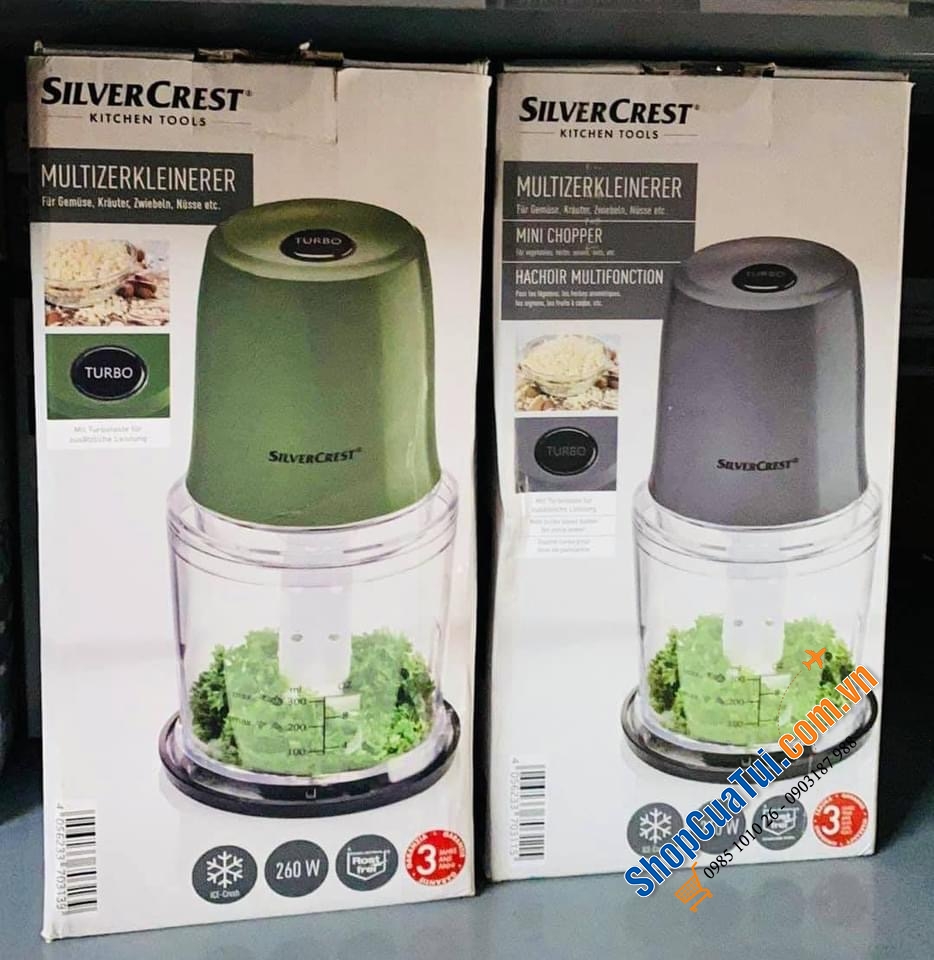 MÁY XAY RAU CỦ - GIA VỊ - ĐÁ SILVERCREST.