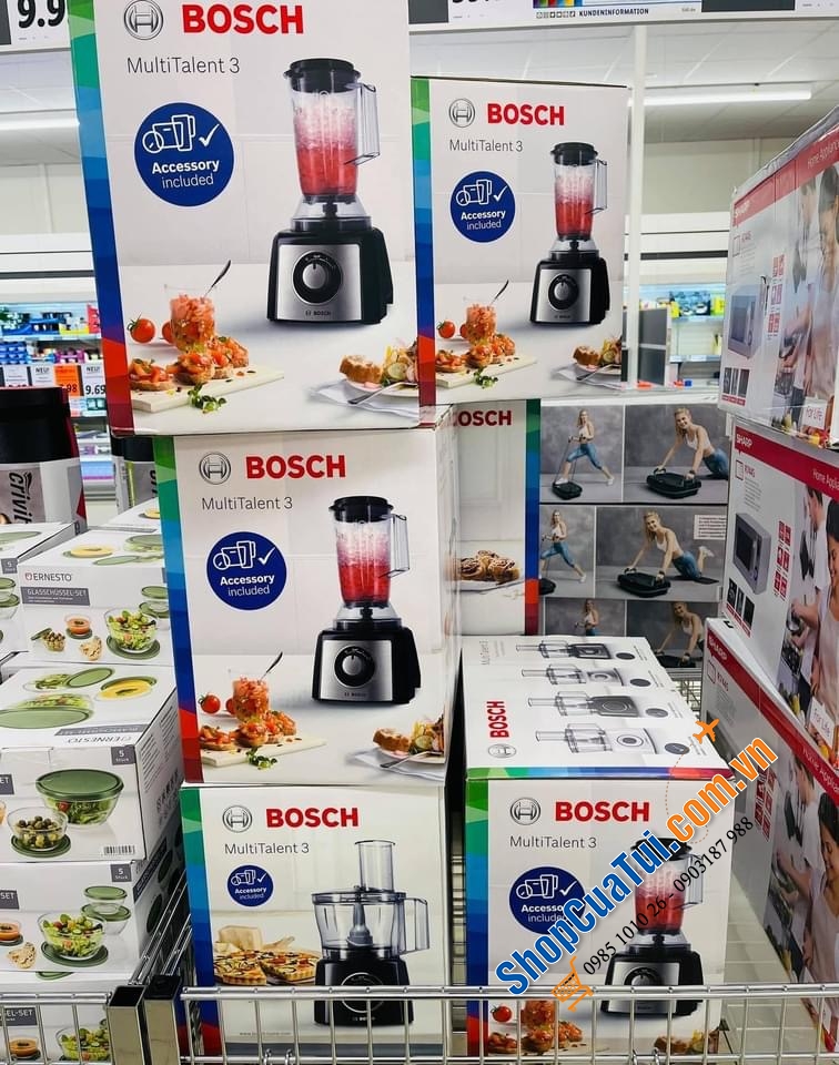 Máy xay thực phẩm đa năng Bosch MCM3200 Multi Talent 3.