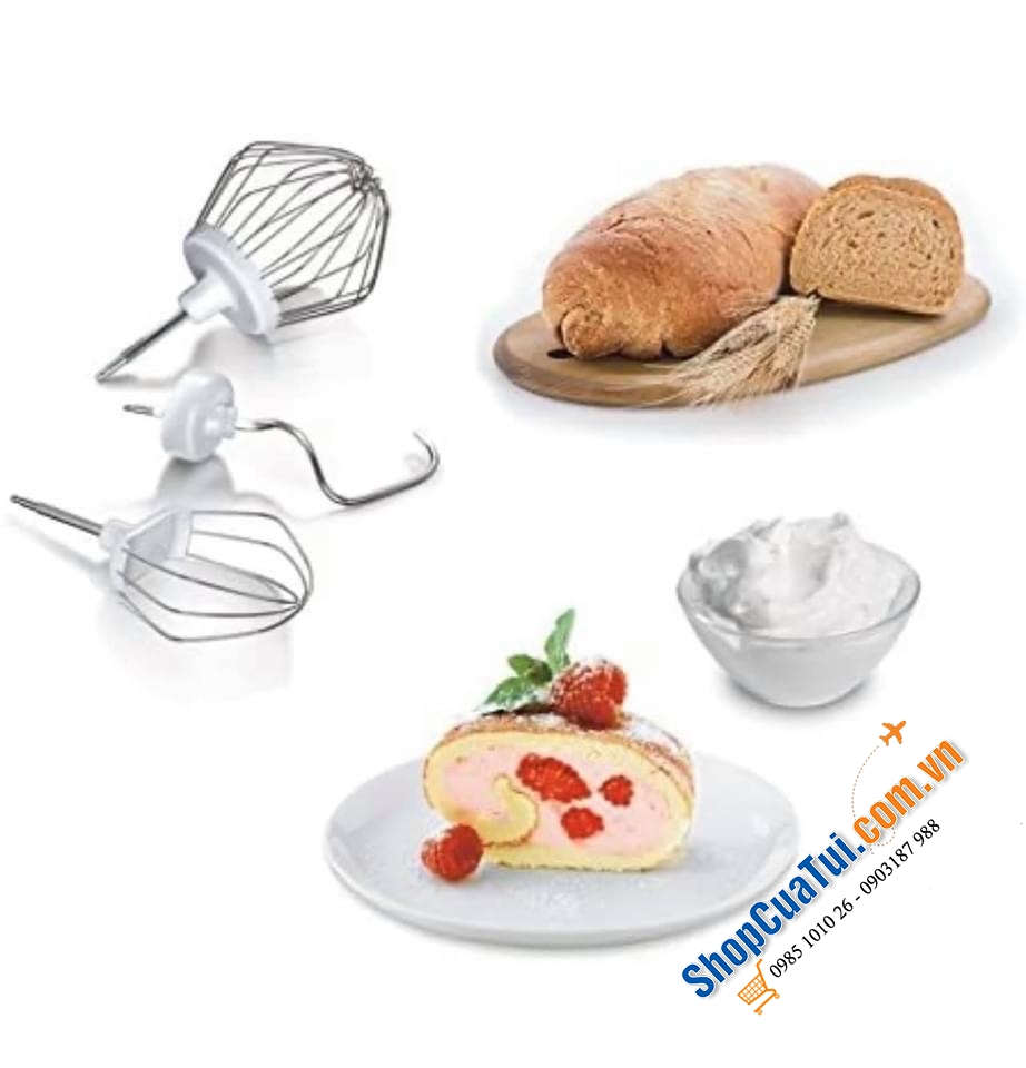 Máy trộn bột Bosch dòng MUM54D00 Startline công suất khoẻ, vận hành êm, cực xuất sắc.