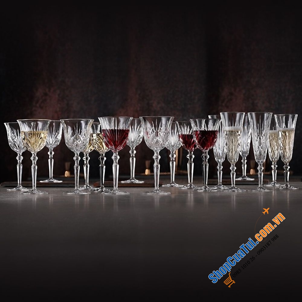 SET 1 BÌNH 4 LY RƯỢU NACHTMANN PALAIS SANG TRỌNG CỔ ĐIỂN (750ml - 54ml)