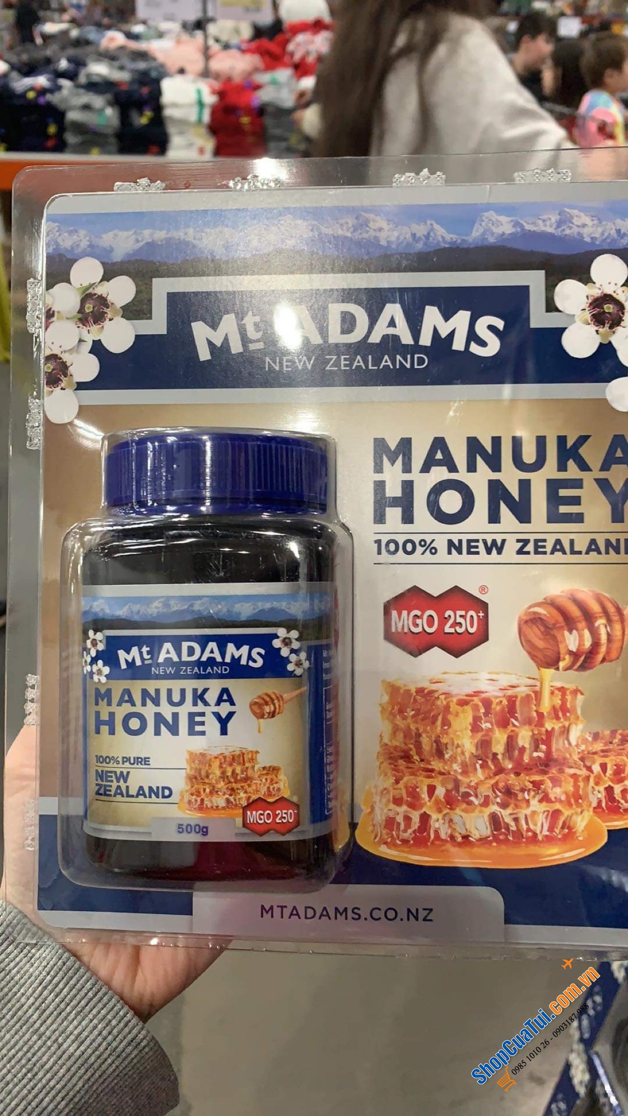 Mật ong Manuka Health New Zealand Manuka Honey MGO 250+ 500g – Thần dược kháng khuẩn