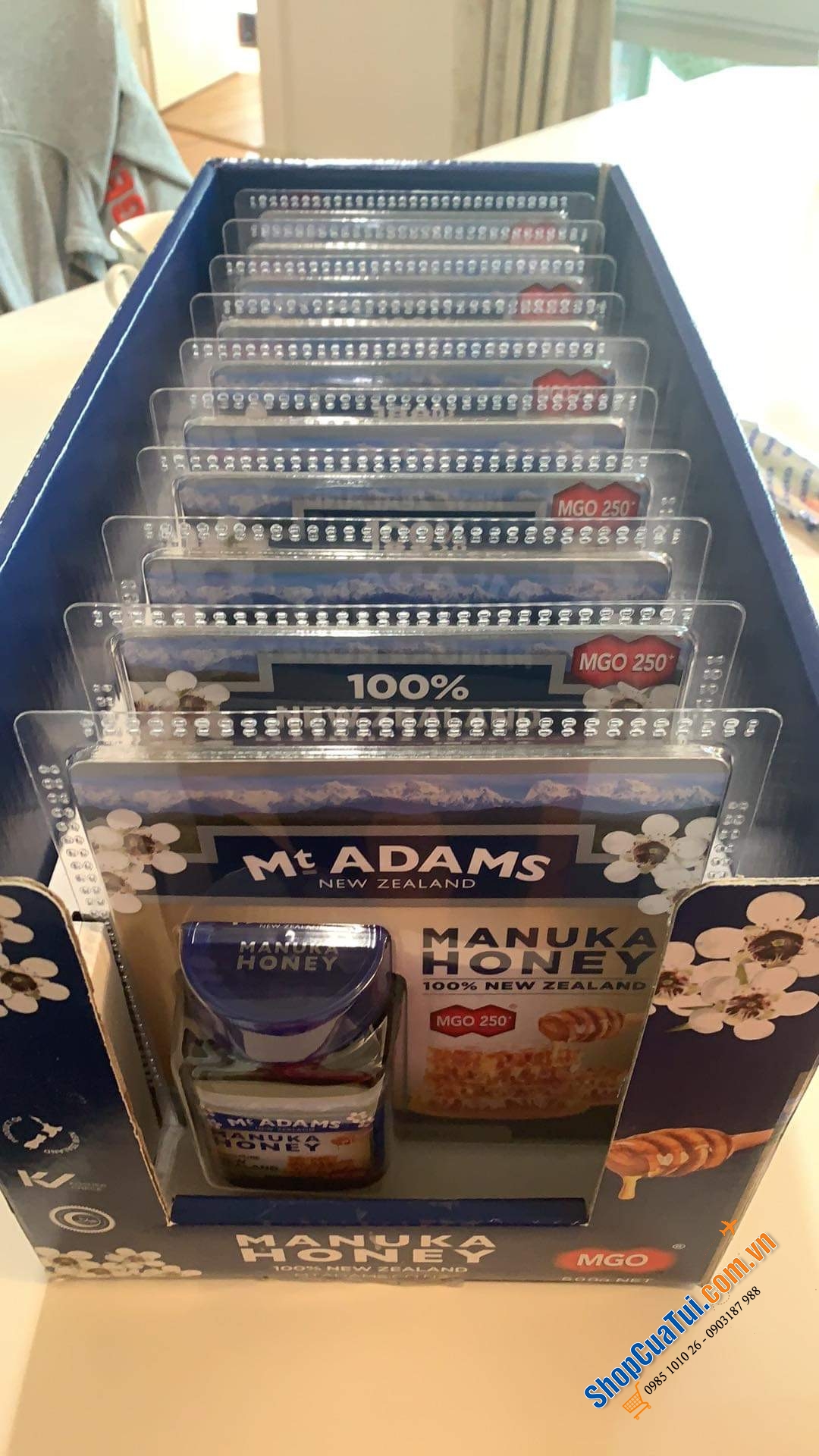 Mật ong Manuka Health New Zealand Manuka Honey MGO 250+ 500g – Thần dược kháng khuẩn