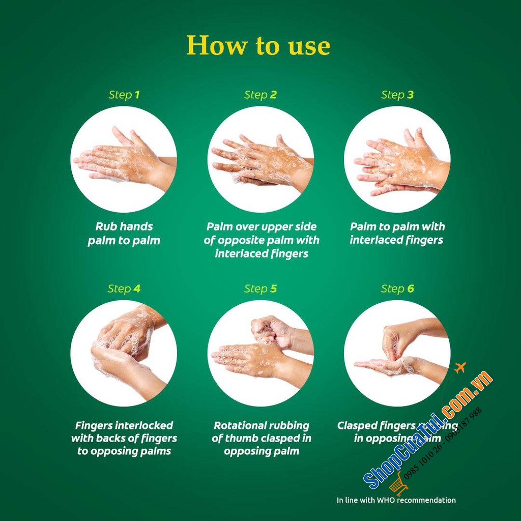 Nước Rửa Tay Palmolive Antibacterial Gentle clean Liquid Hand Wash Pump 250mL