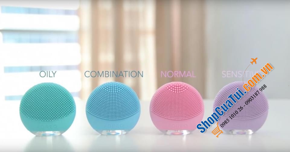 FOREO LUNA GO - MÁY RỬA MẶT SIZE DU LỊCH DÀNH CHO CHỊ EM.