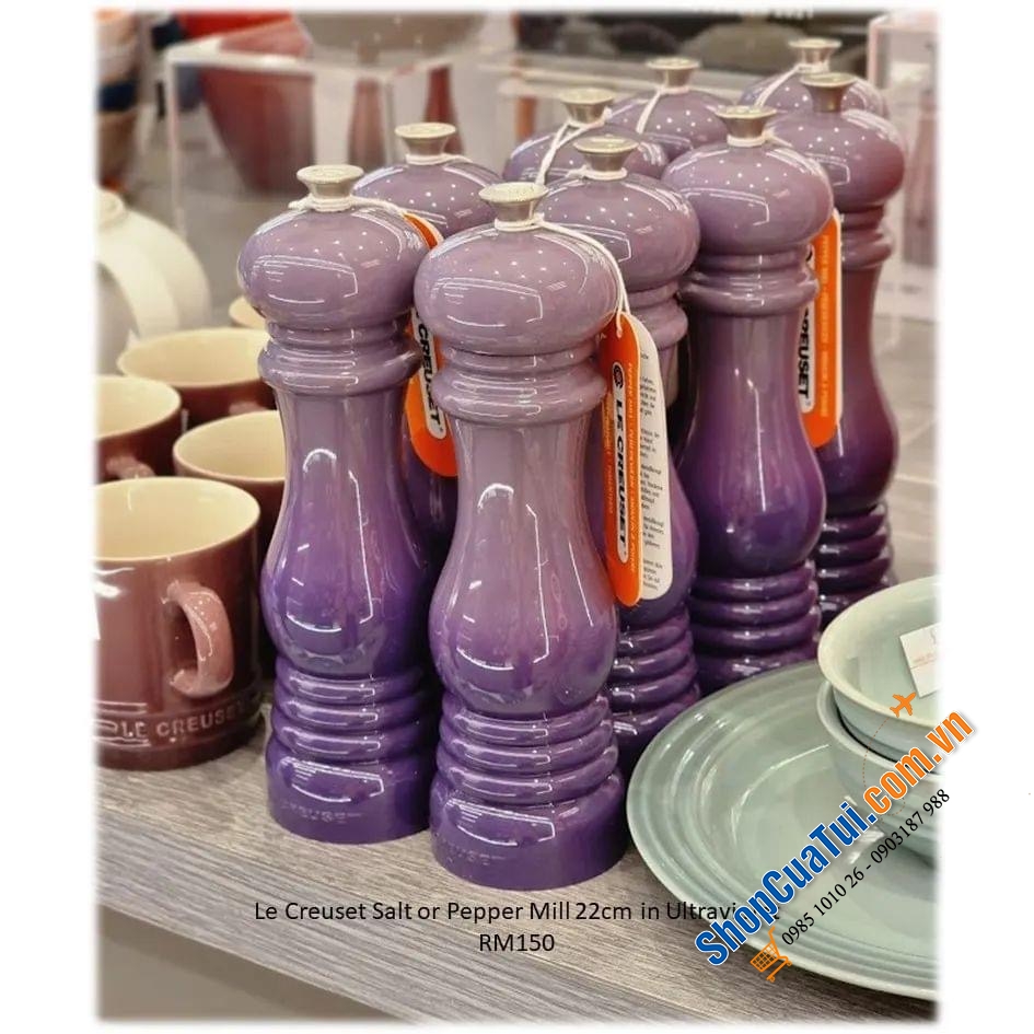 XAY TIÊU TAY LE CREUSET 21 cm MÀU TÍM