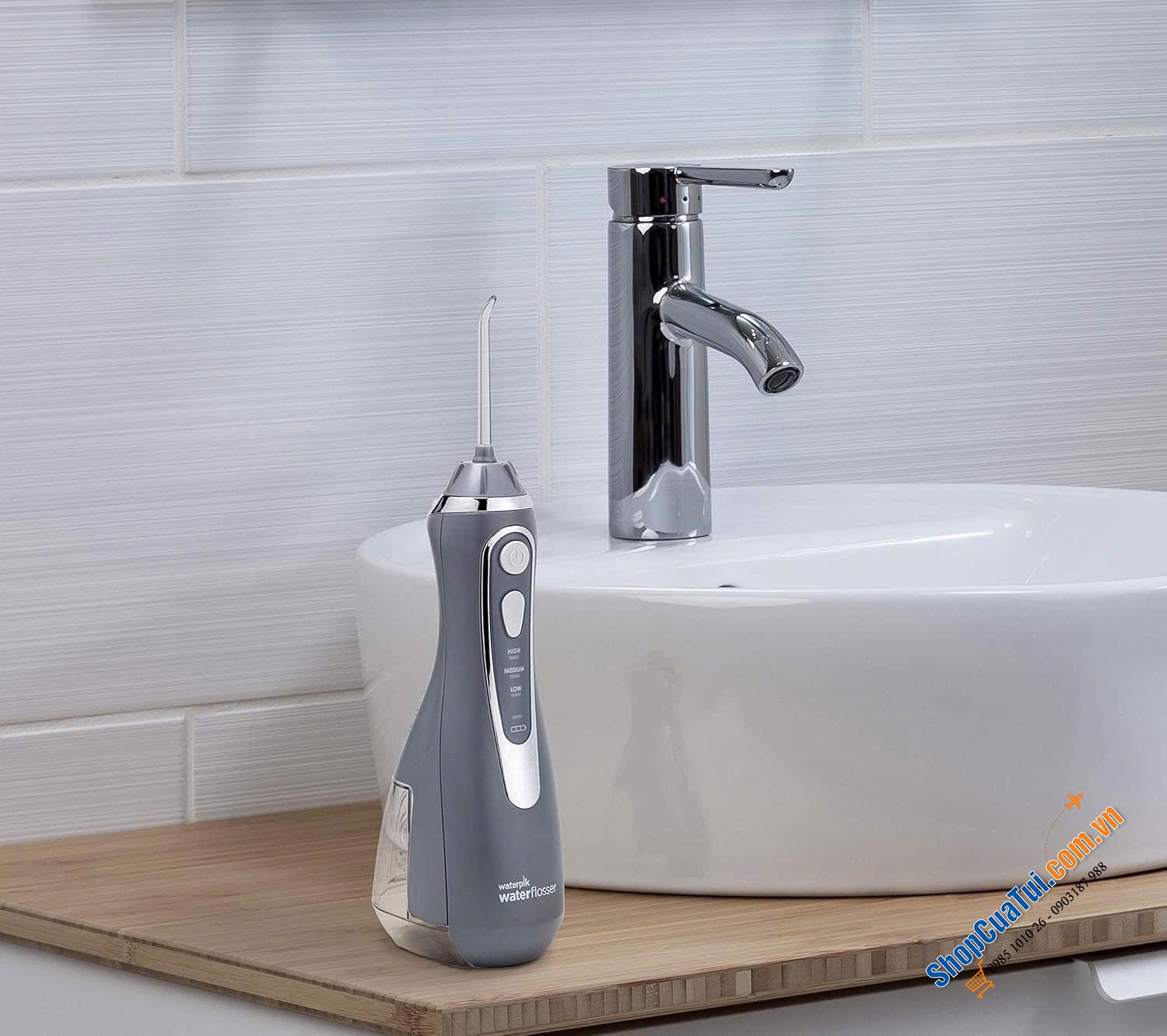 TĂM NƯỚC DU LỊCH WATER PIK WP563-Model cao cấp nhất, xịn xò nhất của Waterpik
