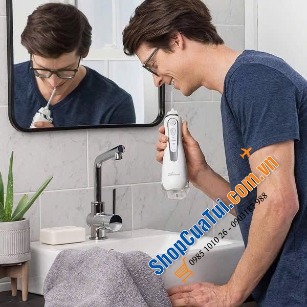 TĂM NƯỚC DU LỊCH WATER PIK WP563-Model cao cấp nhất, xịn xò nhất của Waterpik