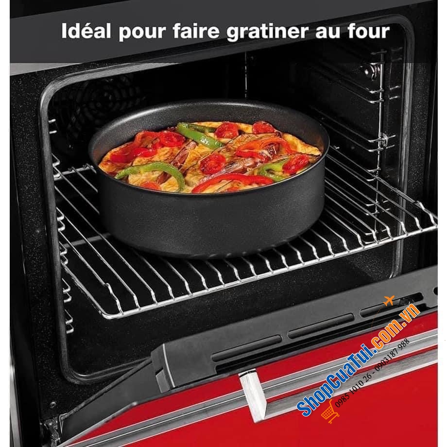 Set 2 nồi + 2 chảo, chung 1 tay cầm rời Tefal Ingenio - made in France