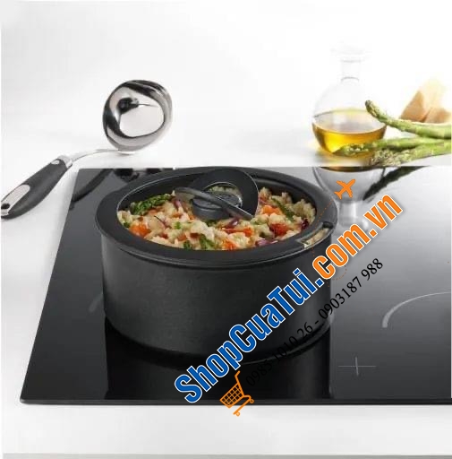 Set 2 nồi + 2 chảo, chung 1 tay cầm rời Tefal Ingenio - made in France