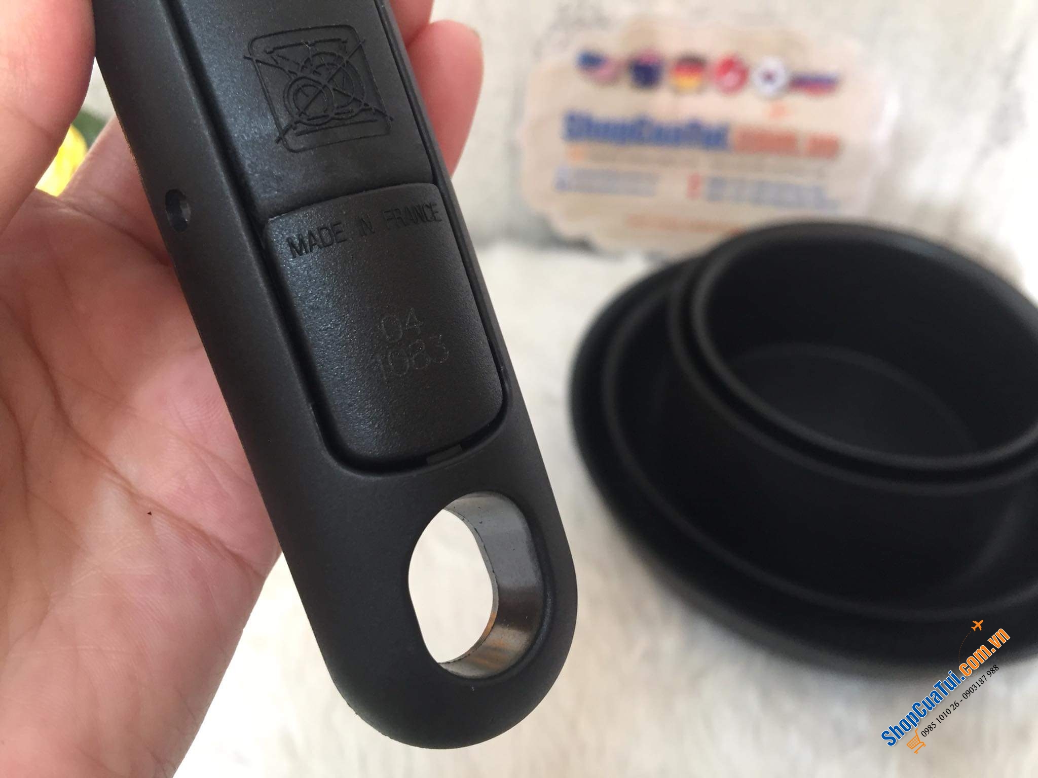 Set 2 nồi + 2 chảo, chung 1 tay cầm rời Tefal Ingenio - made in France