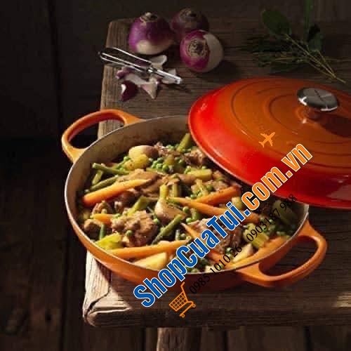 NỒI CHẢO LE CREUSET Gourmet Profitopf Evo 30cm - made in France