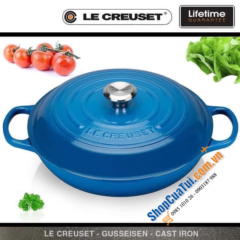 NỒI CHẢO LE CREUSET Gourmet Profitopf Evo 30cm - made in France