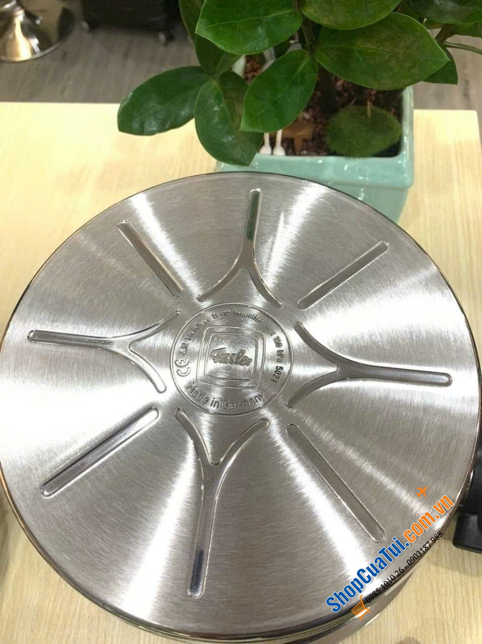 NỒI ÁP SUẤT FISSLER VITAQUICK GREEN 4.5L TẶNG KÈM XỬNG HẤP