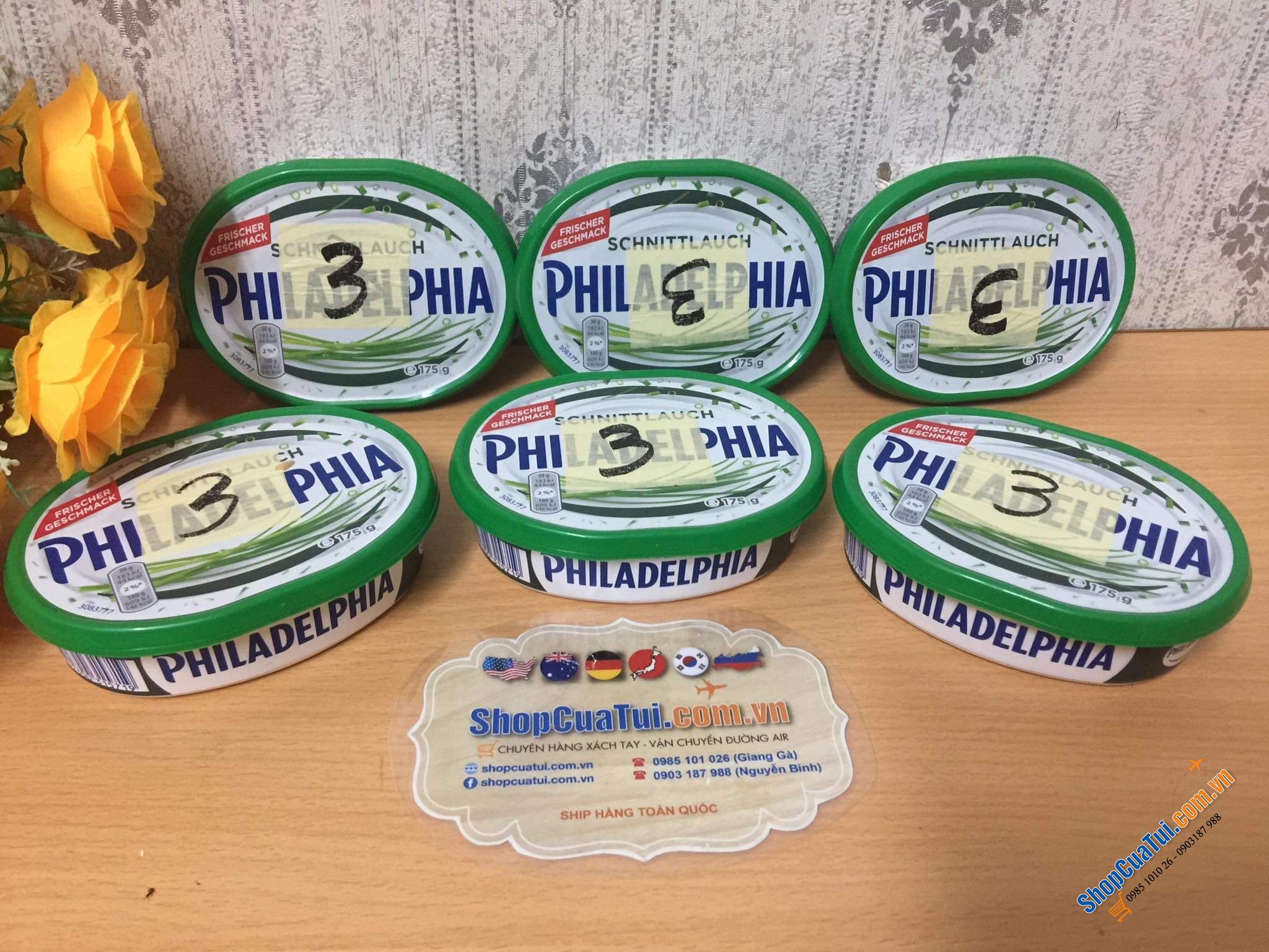 Phô mai tươi Philadelphia 175g của Đức