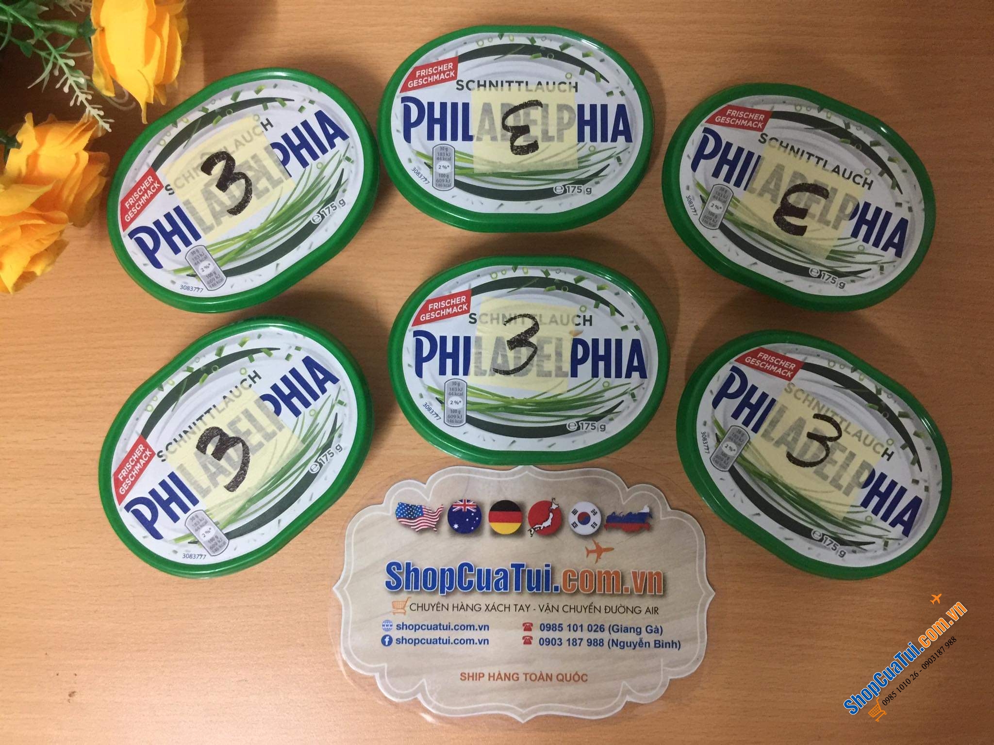 Phô mai tươi Philadelphia 175g của Đức