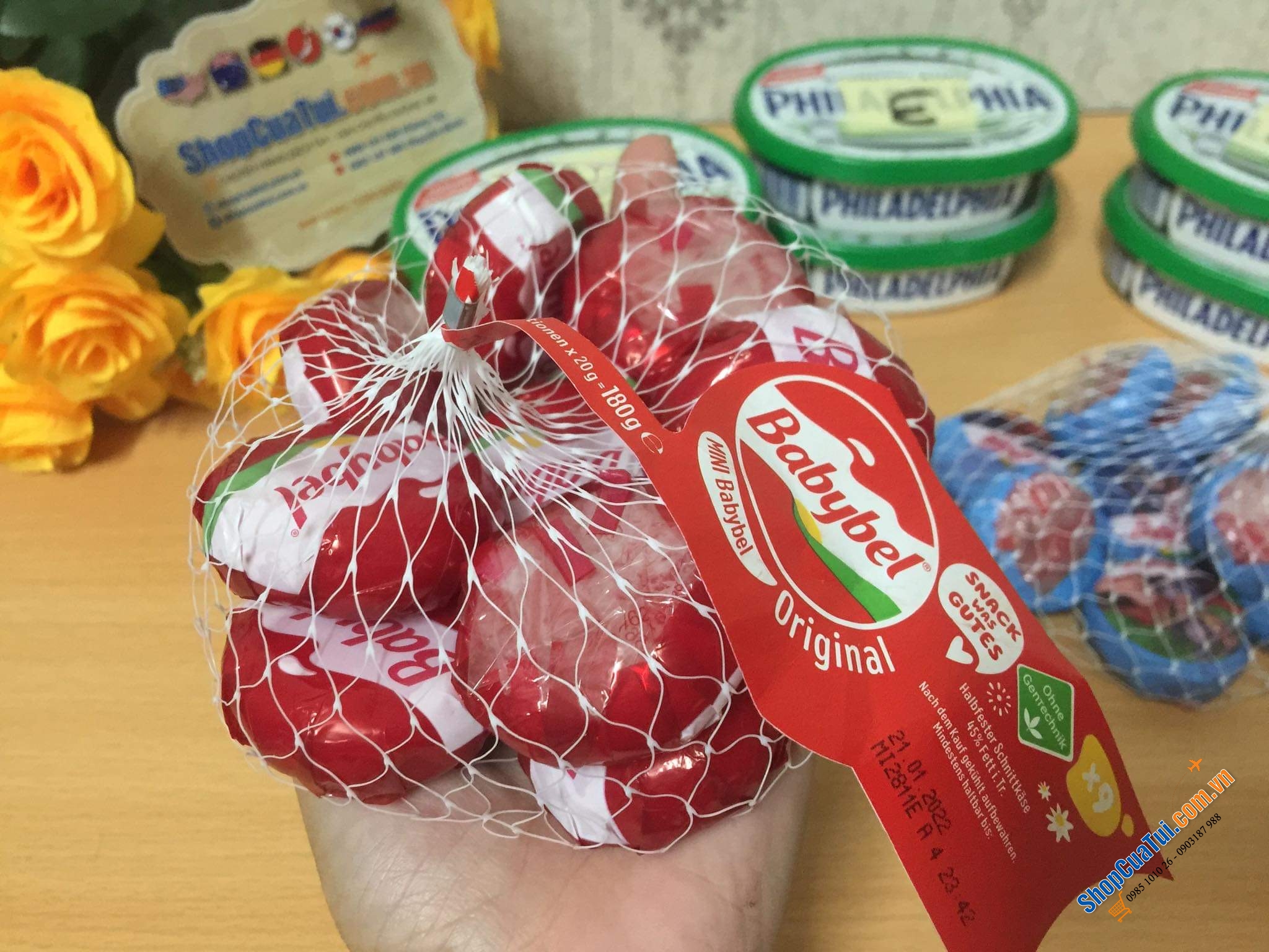 Pho mai viên Babybel túi 9 viên