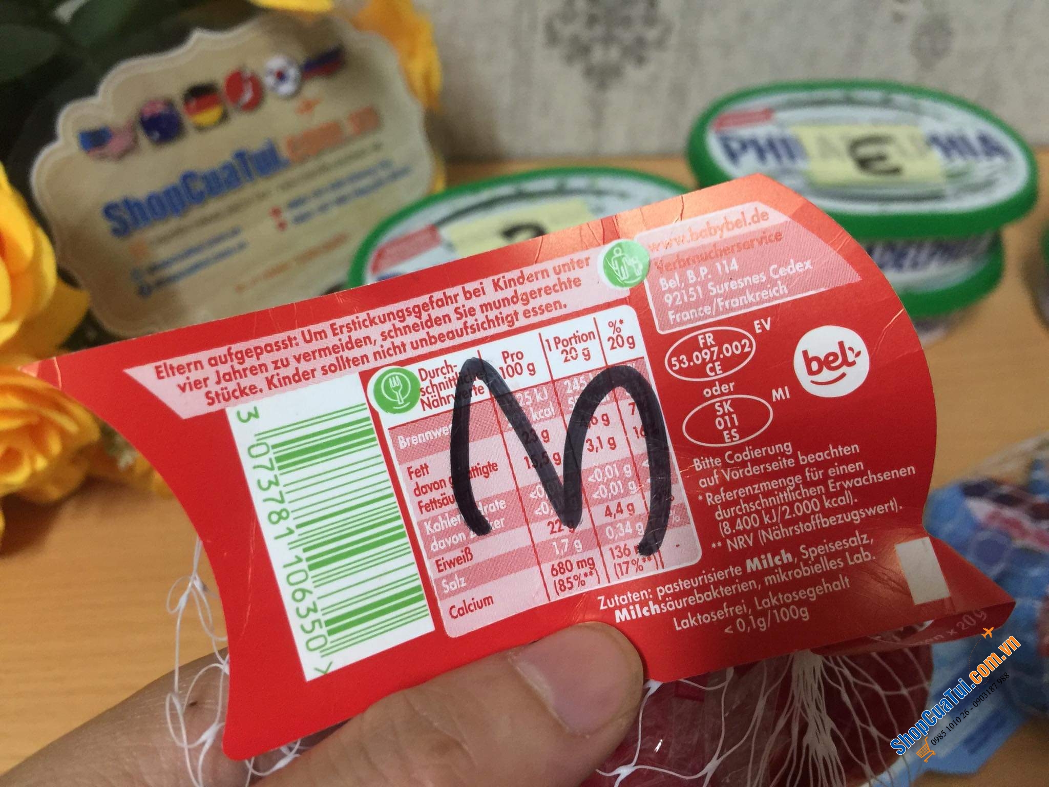 Pho mai viên Babybel túi 9 viên