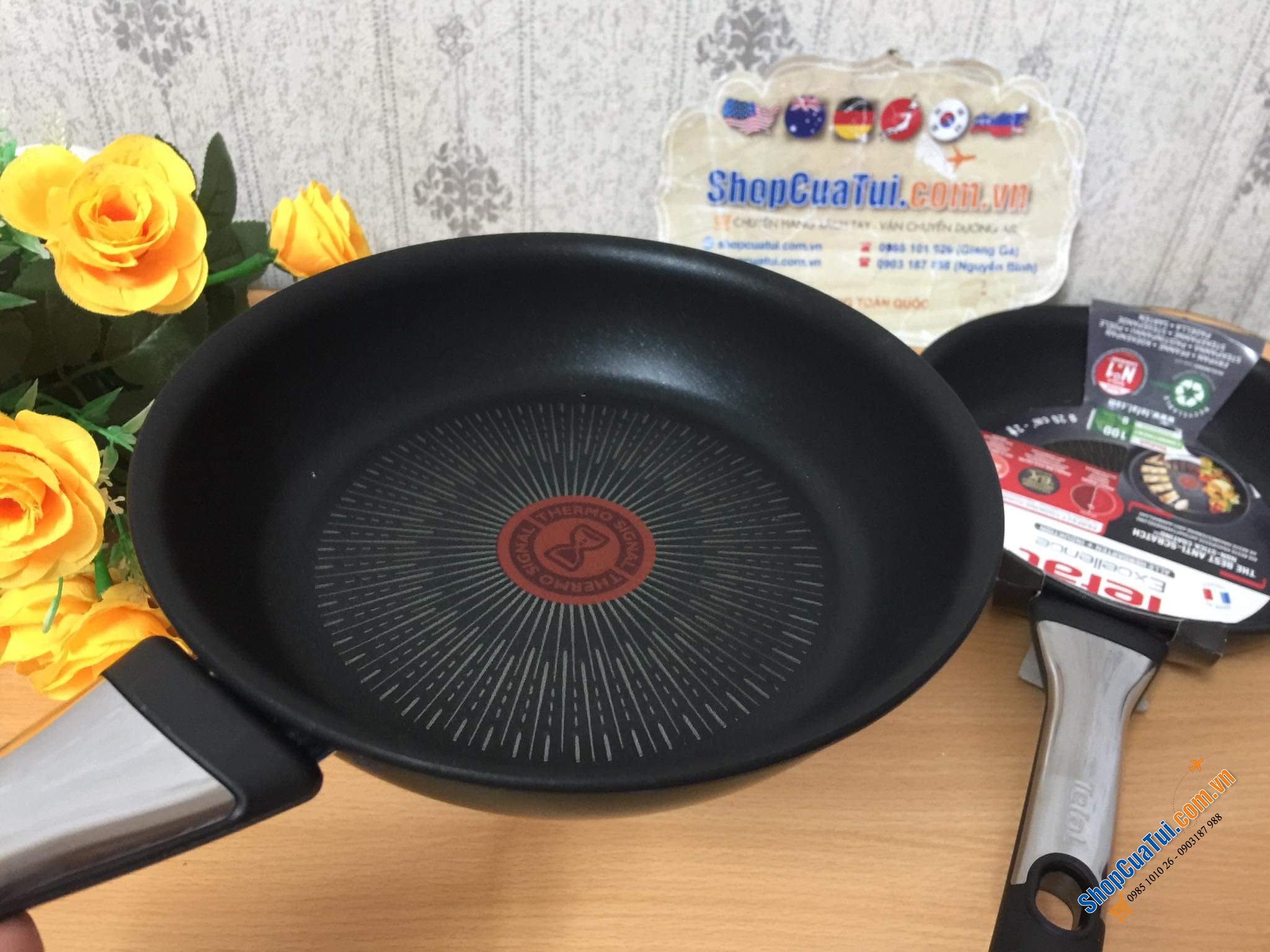 CHẢO TEFAL EXCELLENCE Chất lượng tuyệt hảo size 20cm
