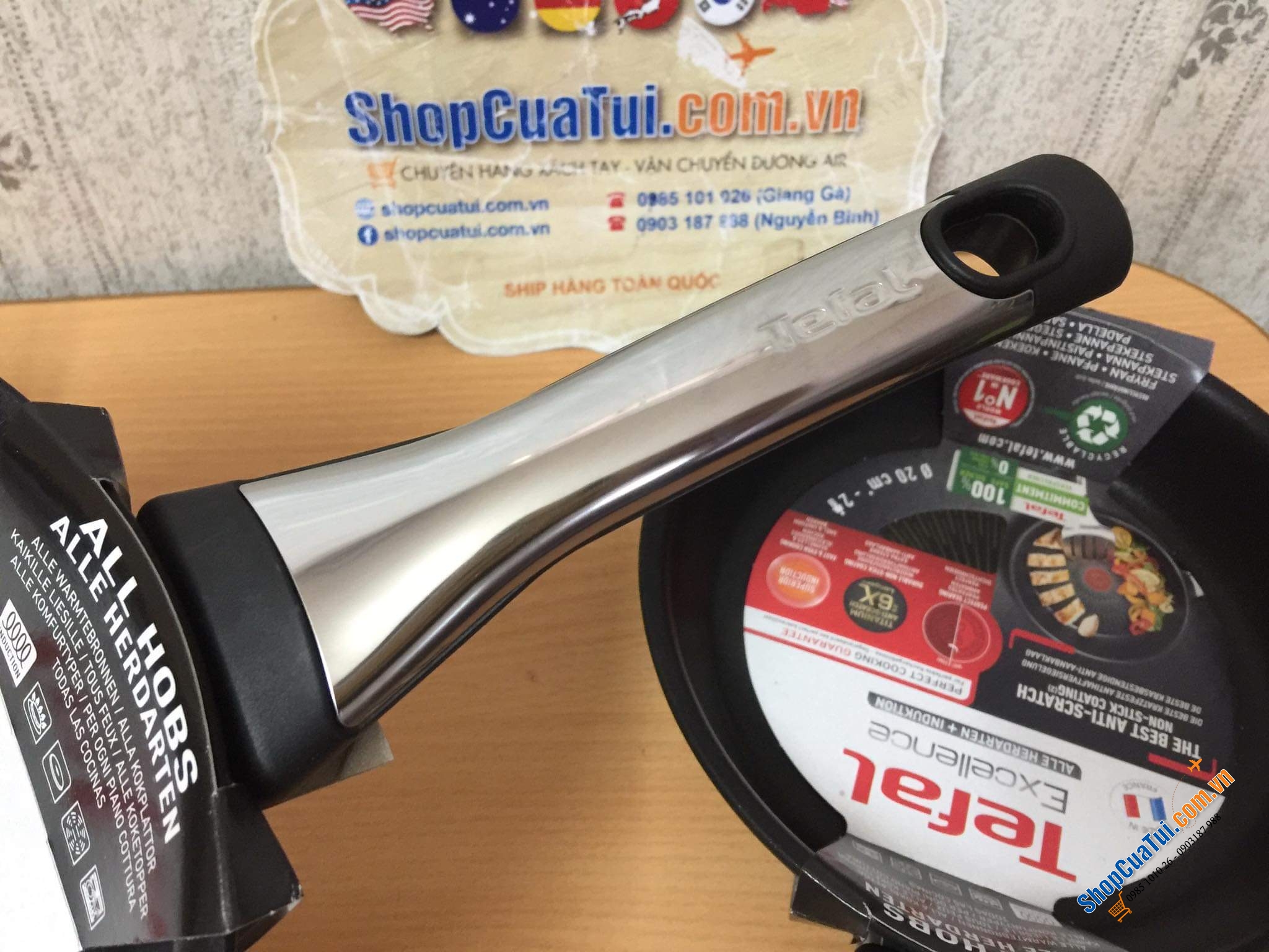 CHẢO TEFAL EXCELLENCE Chất lượng tuyệt hảo size 20cm