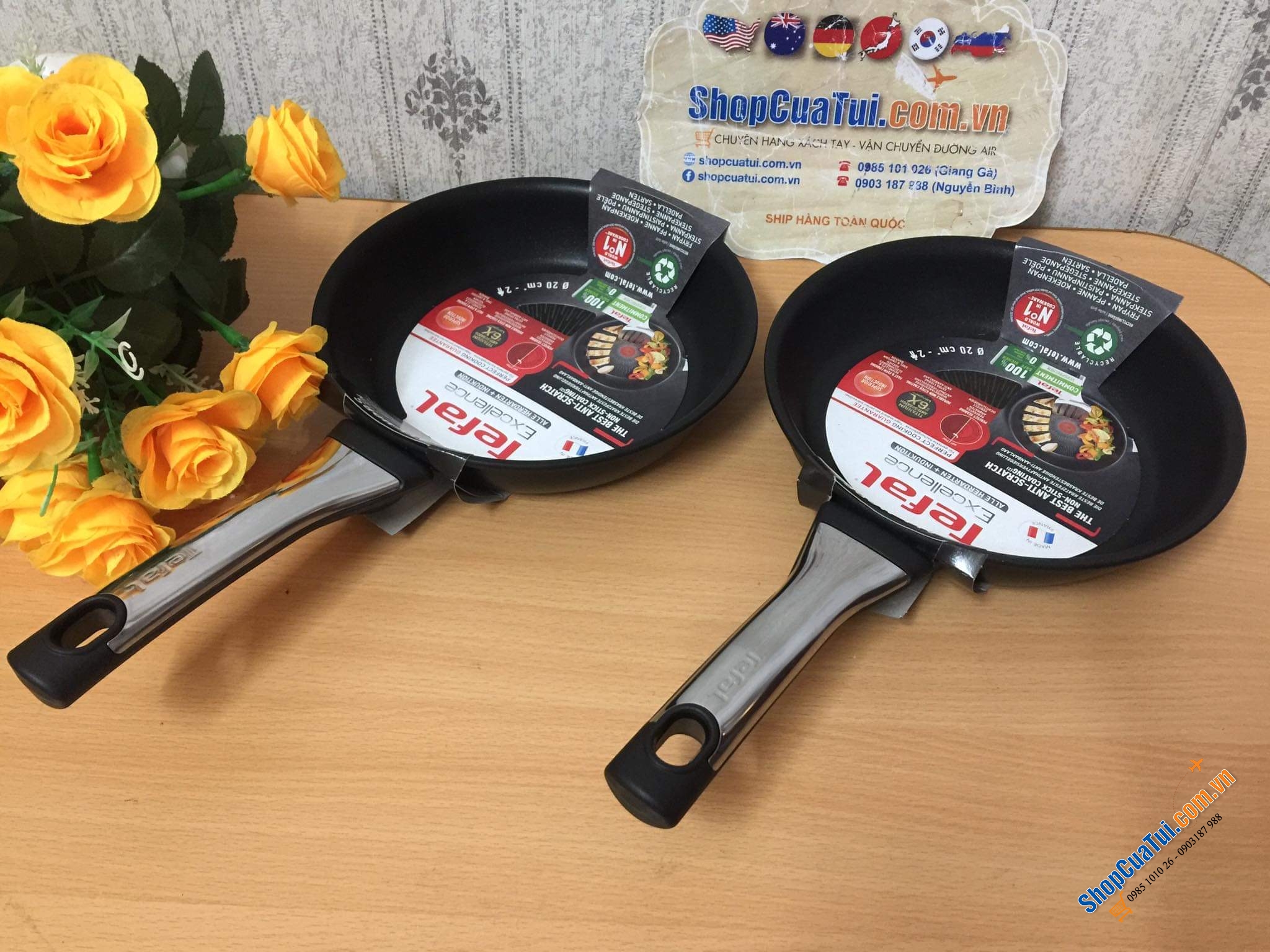 CHẢO TEFAL EXCELLENCE Chất lượng tuyệt hảo size 20cm