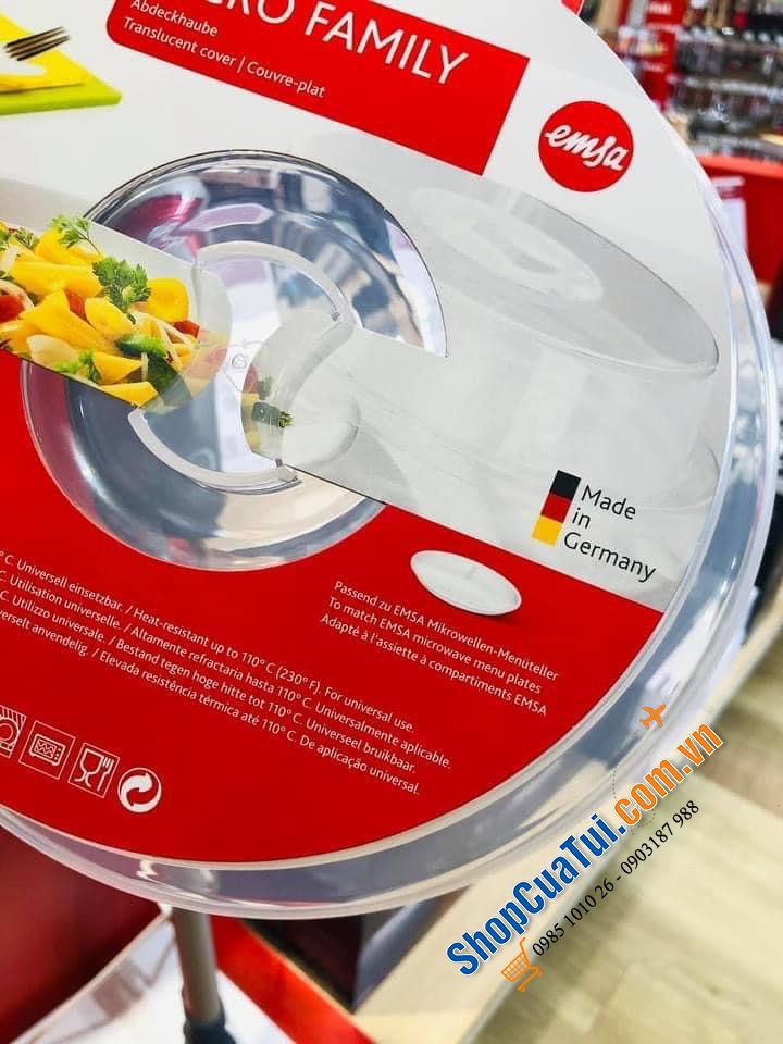 ÚP LÒ VI SÓNG EMSA FAMILY - MADE IN GERMANY.