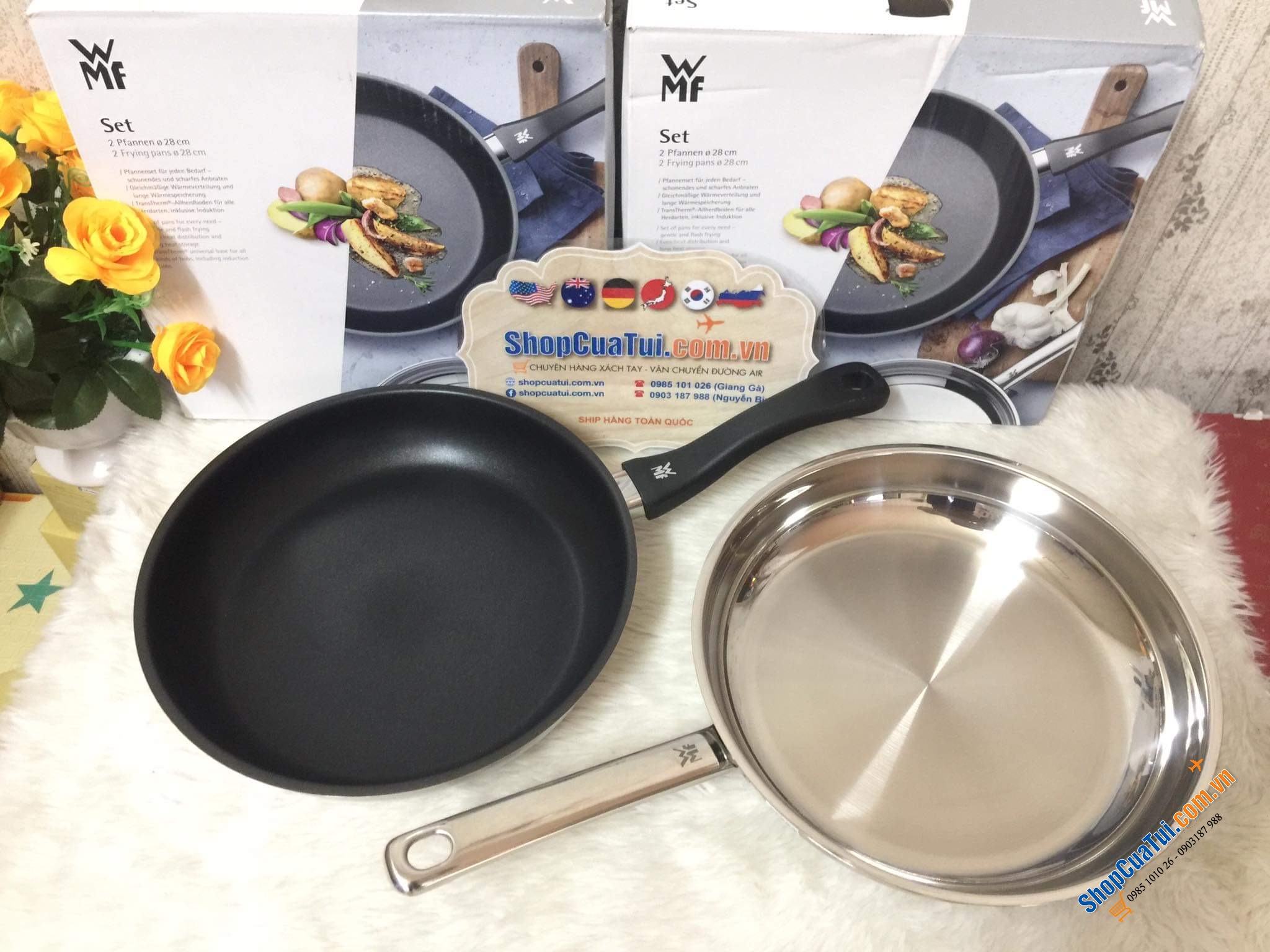 SET 2 CHẢO 28 CM WMF STARTER SET