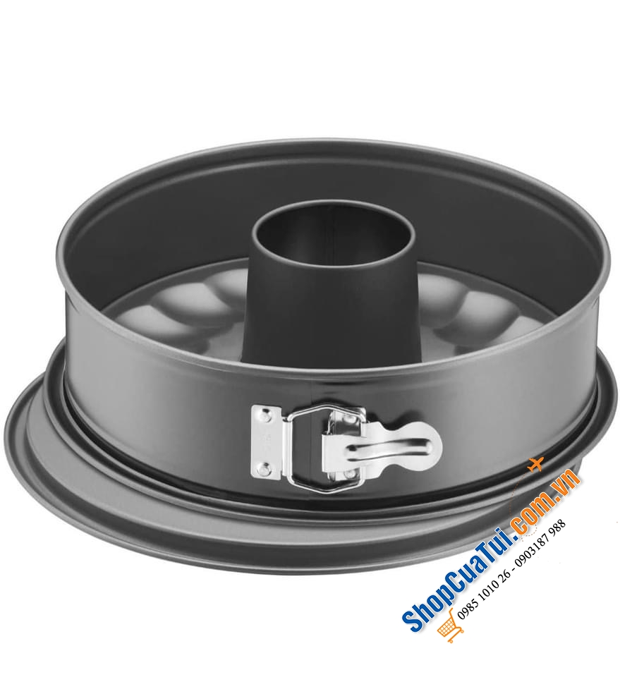 SET 3 KHUÔN BÁNH CƠ BẢN KAISER GOUR  ETT - MADE IN GERMANY - MÀU XÁM.