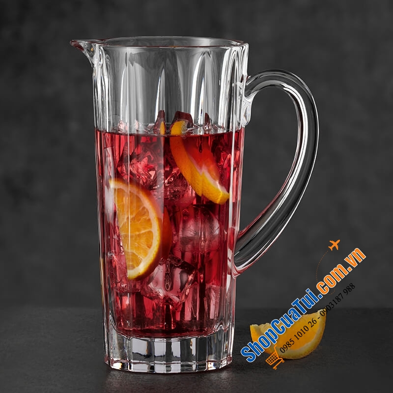 Bộ bình kèm 4 ly pha lê Nachtmann Aspen summerdrinks.