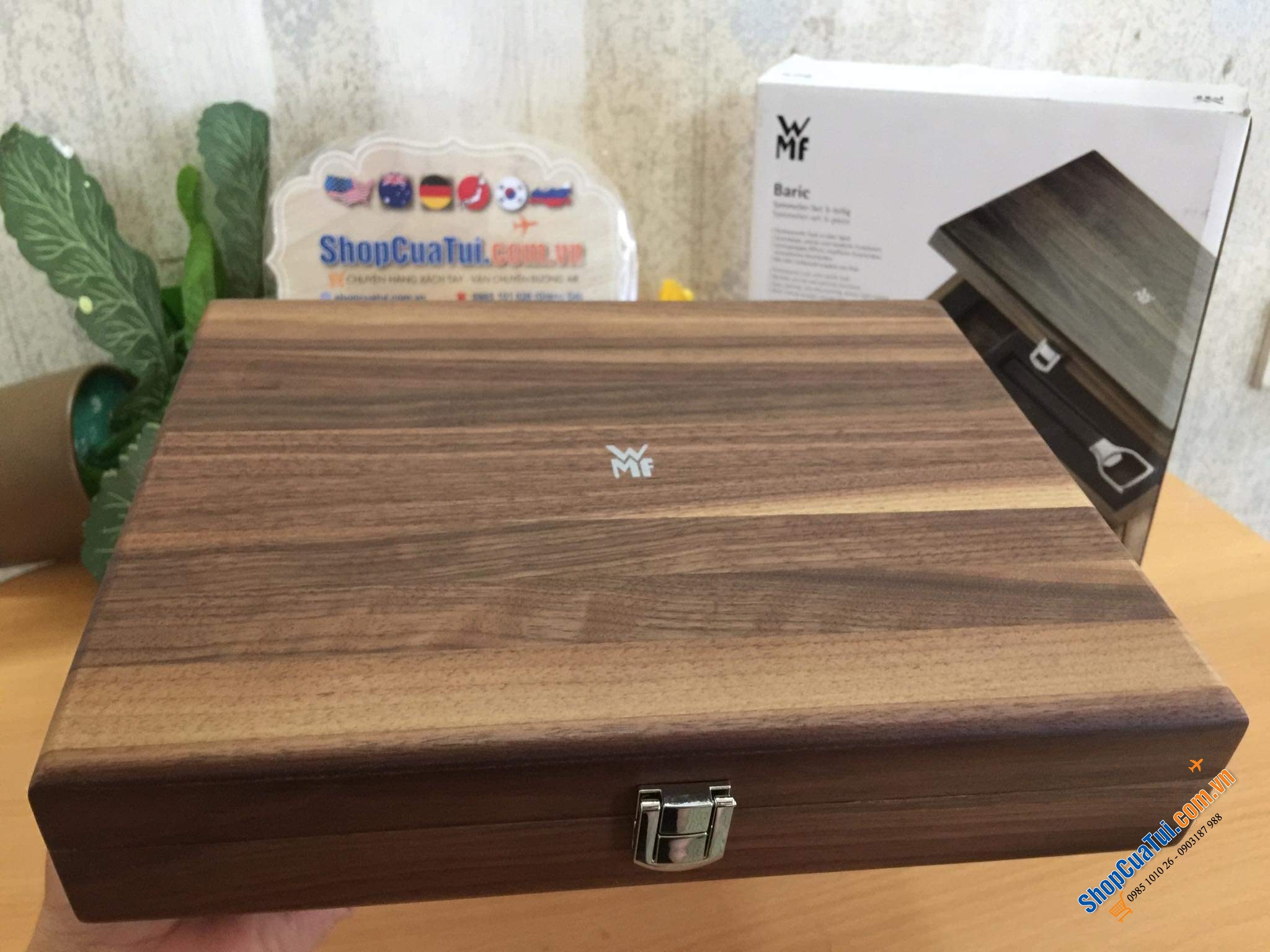 SET DỤNG CỤ MỞ RƯỢU WMF BARIC SOMMELIER SET 5 MÓN