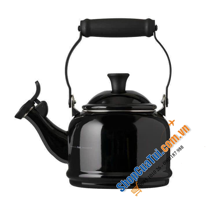 Ấm Đun Nước Le Creuset DEMI SHELL MÀU TRẮNG  1,1 LÍT