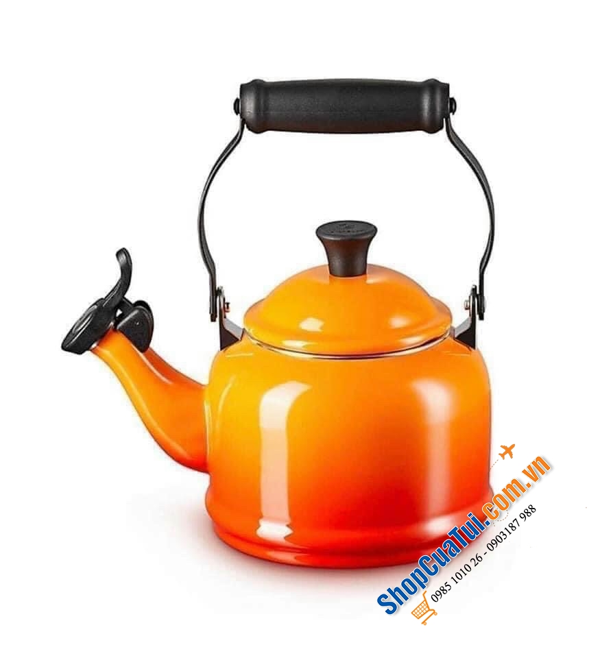 Ấm Đun Nước Le Creuset DEMI SHELL MÀU TRẮNG  1,1 LÍT