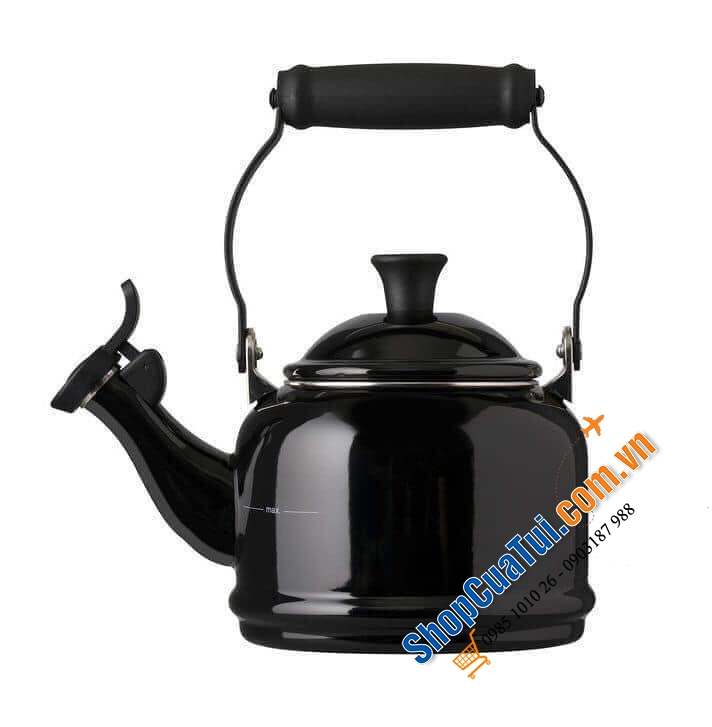 Ấm Đun Nước Le Creuset DEMI SHELL MÀU XANH, MÀU ĐỎ 1,1 LÍT