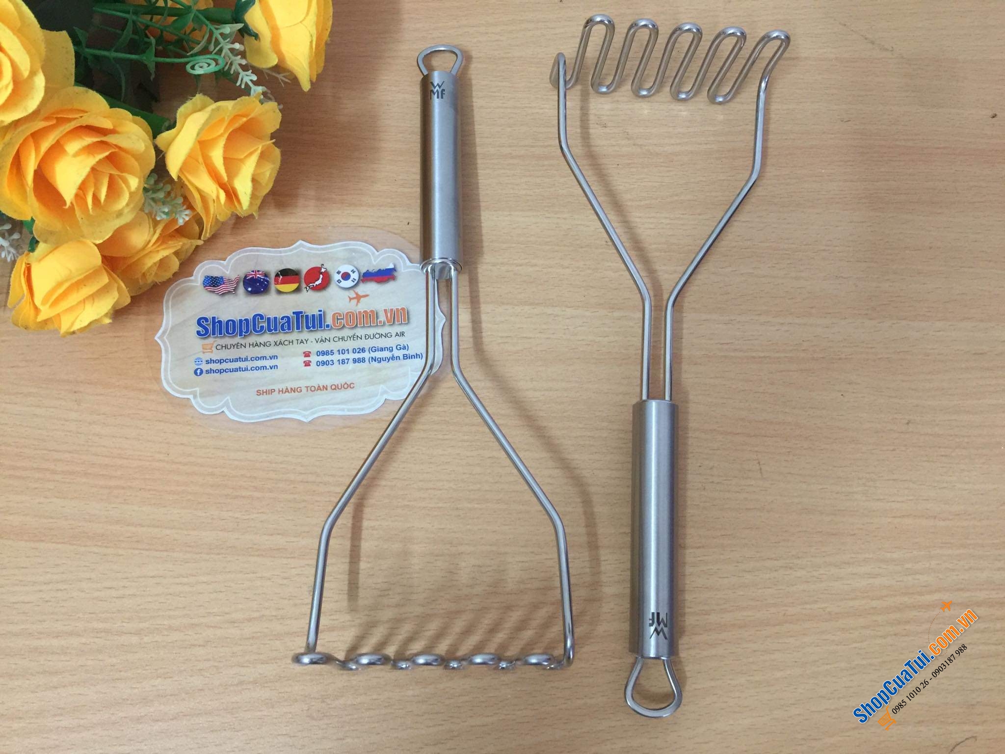 Dụng cụ nghiền thô / mịn Khoai Tây INOX WMF.