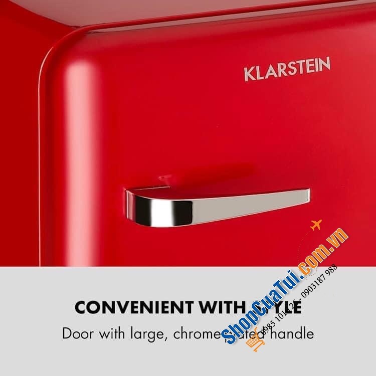 Tủ lạnh Klarstein Audrey Mini Retro 37L