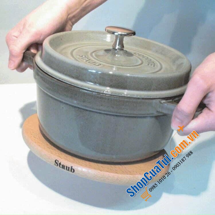 TẤM LÓT NỒI TÍCH HỢP NAM CHÂM STAUB