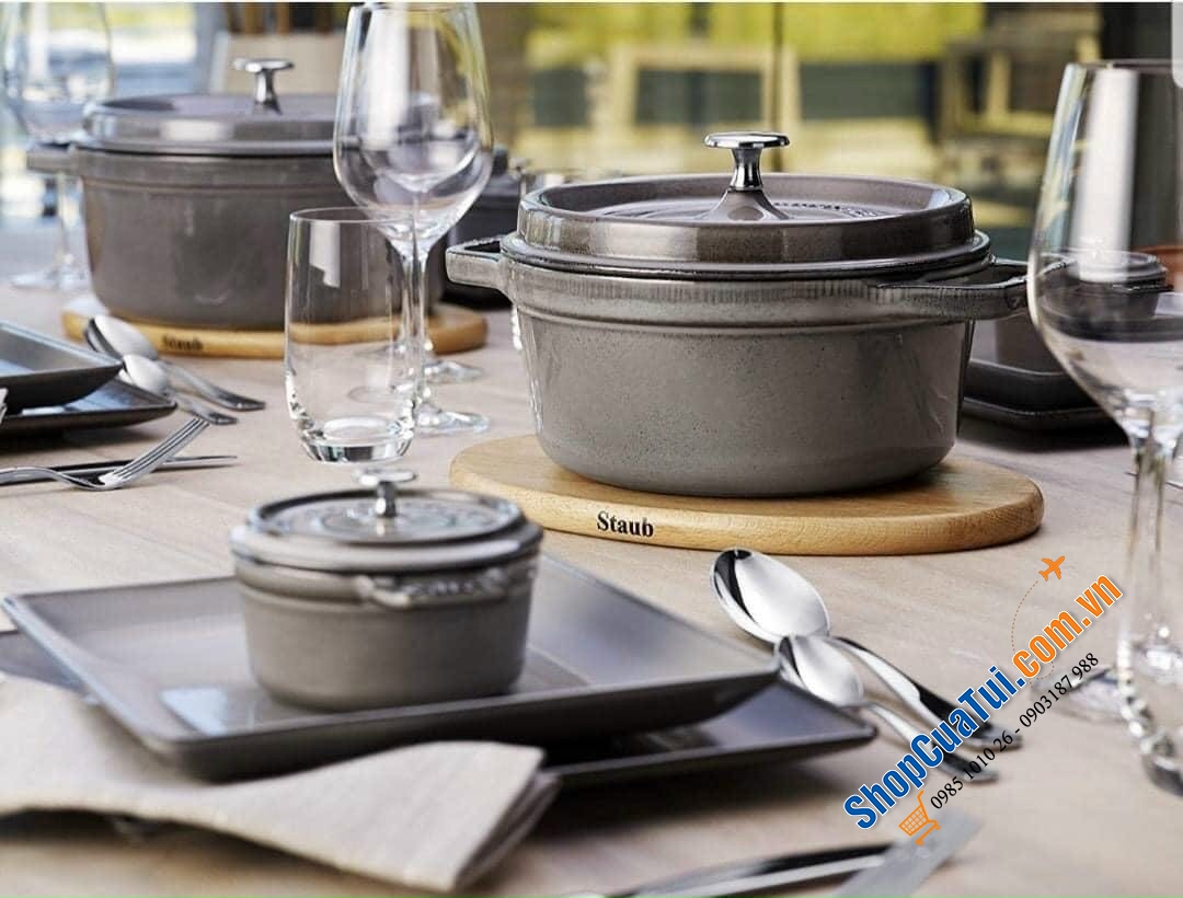 TẤM LÓT NỒI TÍCH HỢP NAM CHÂM STAUB